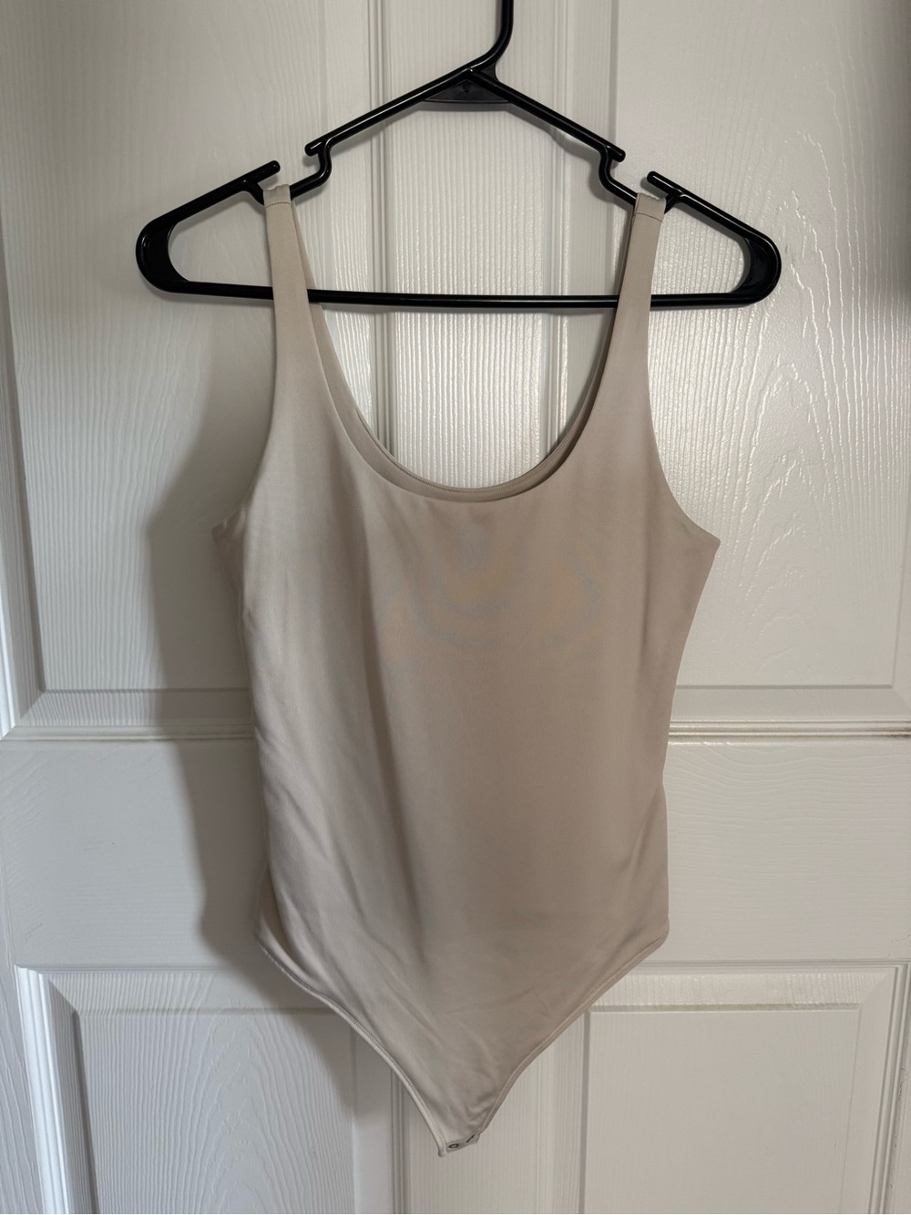 Abercrombie & Fitch Nude Scoop Neck Bodysuit